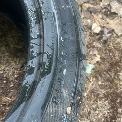245/45z18…… (2 Tires Used 