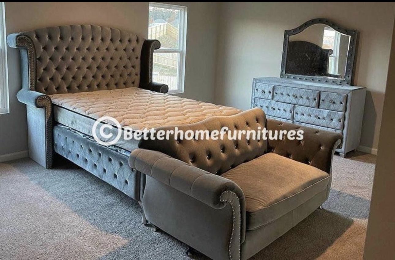 Brand new Bedframe in box- shop now pay later. 🔥Free Delivery🔥