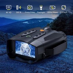 4k high def Night vision binoculars and camera