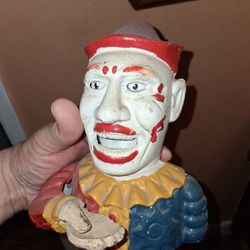 Vintage Cast Iron Piggy Bank