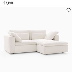 West Elm Harmony Modular Chaise Sectional (86")
