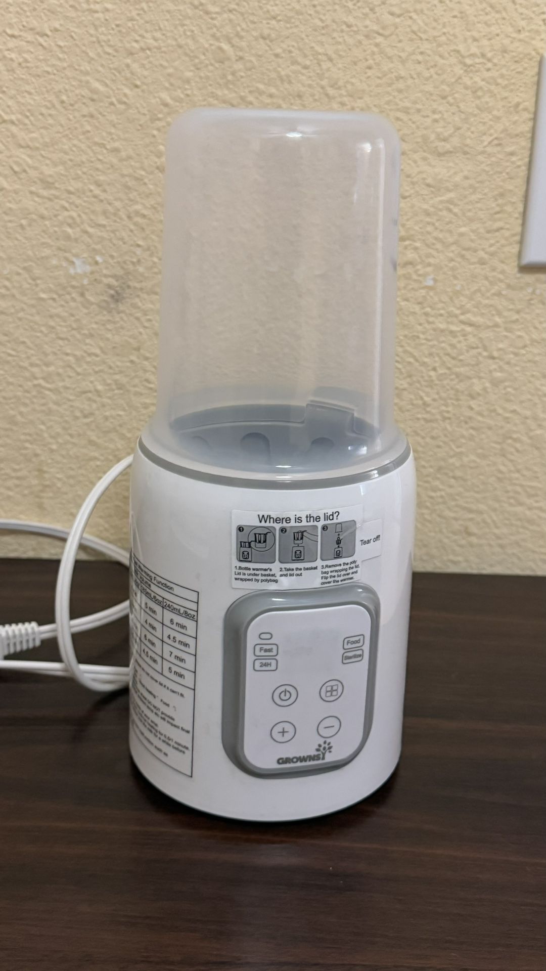Bottle Warmer 