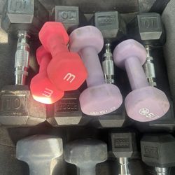 All Dumbbells In Picture For $35