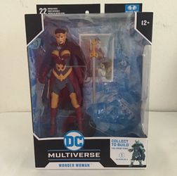 Mcfarlane Toys DC Multiverse Endless Winter Wonder Woman 7" Action Figure No BAF
