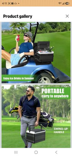 Golf cart coolers (Igloo)