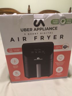 UBER APPLIANCE 5 QUART DIGITAL AIR FRYER