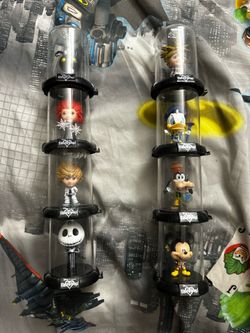 Kingdom Hearts capsule toys see description
