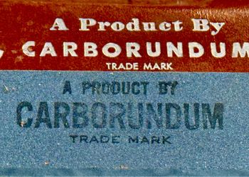 🧰🔥🔎🔩🔨 Vintage Carborundum Company Promo Tool 🧰🔨🔩🔎🔥
