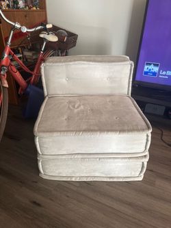 Modular grey chair
