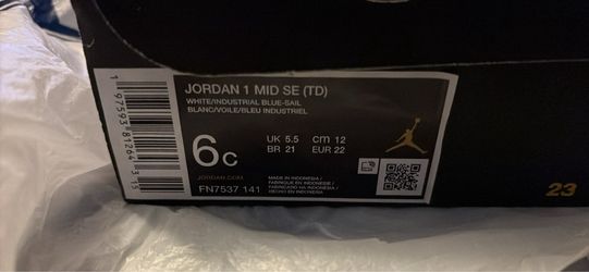 Toddler boy Jordan 1 mid se