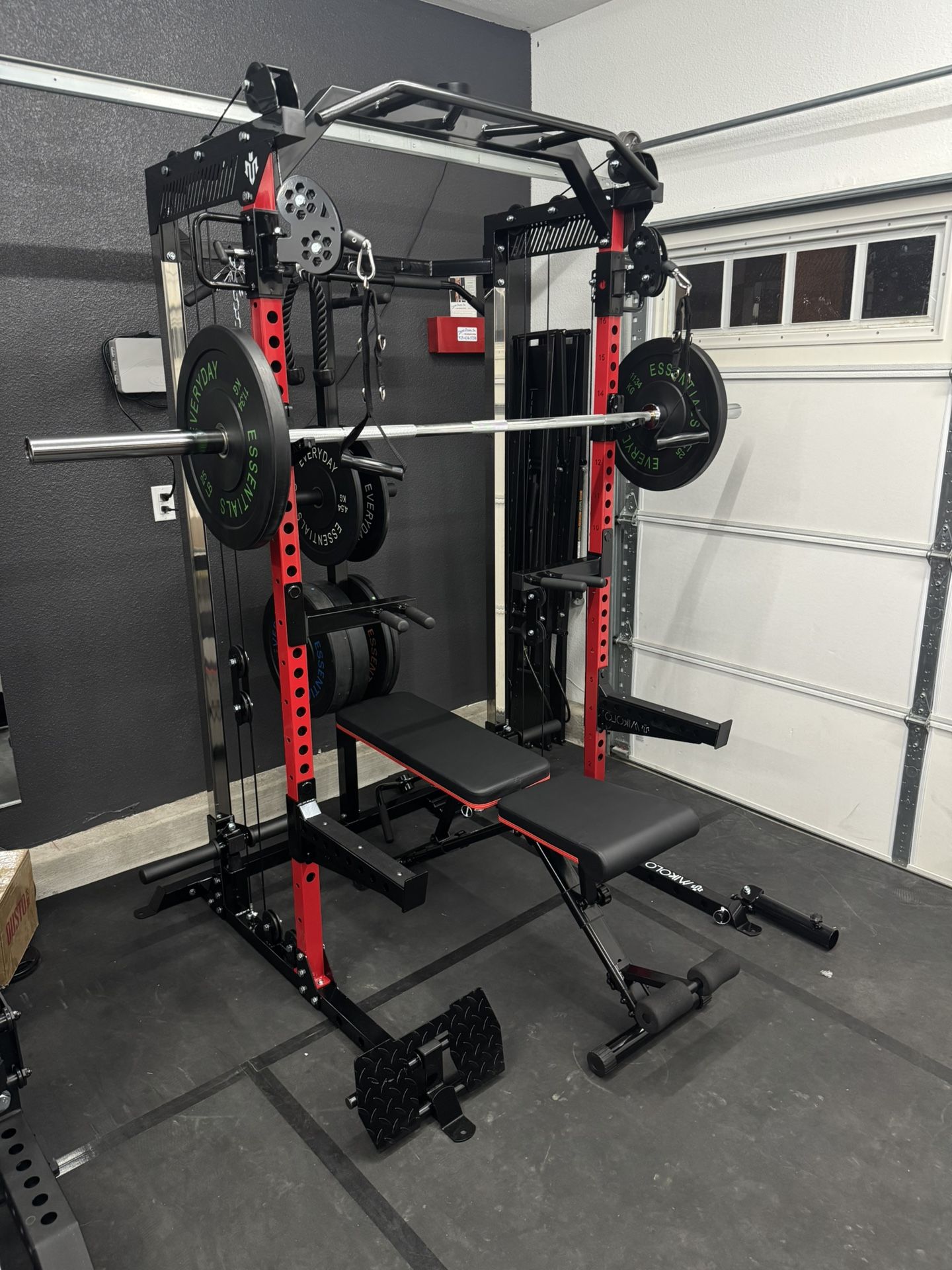 Starter Gym Mikolo HR05 Rack,Bench,Bar & Weights