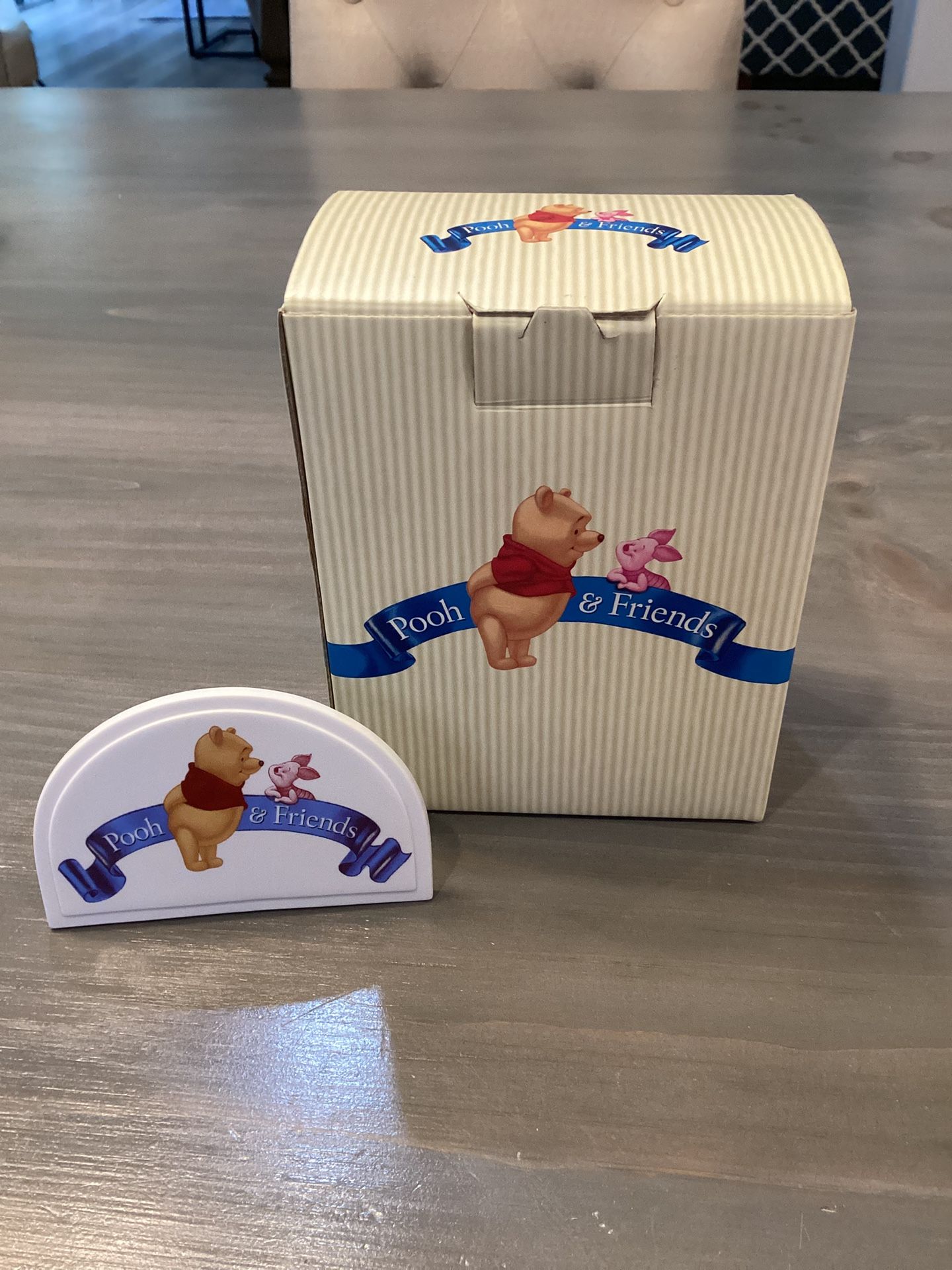 Pooh & Friends Plaque Brand New w Box Winnie The Pooh