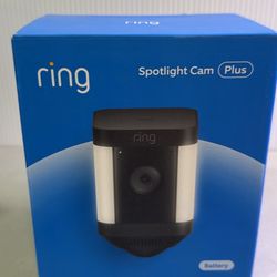 Spotlight Cam Plus, Battery - Smart Security Video Camera with LED Lights, 2-Way Talk, 