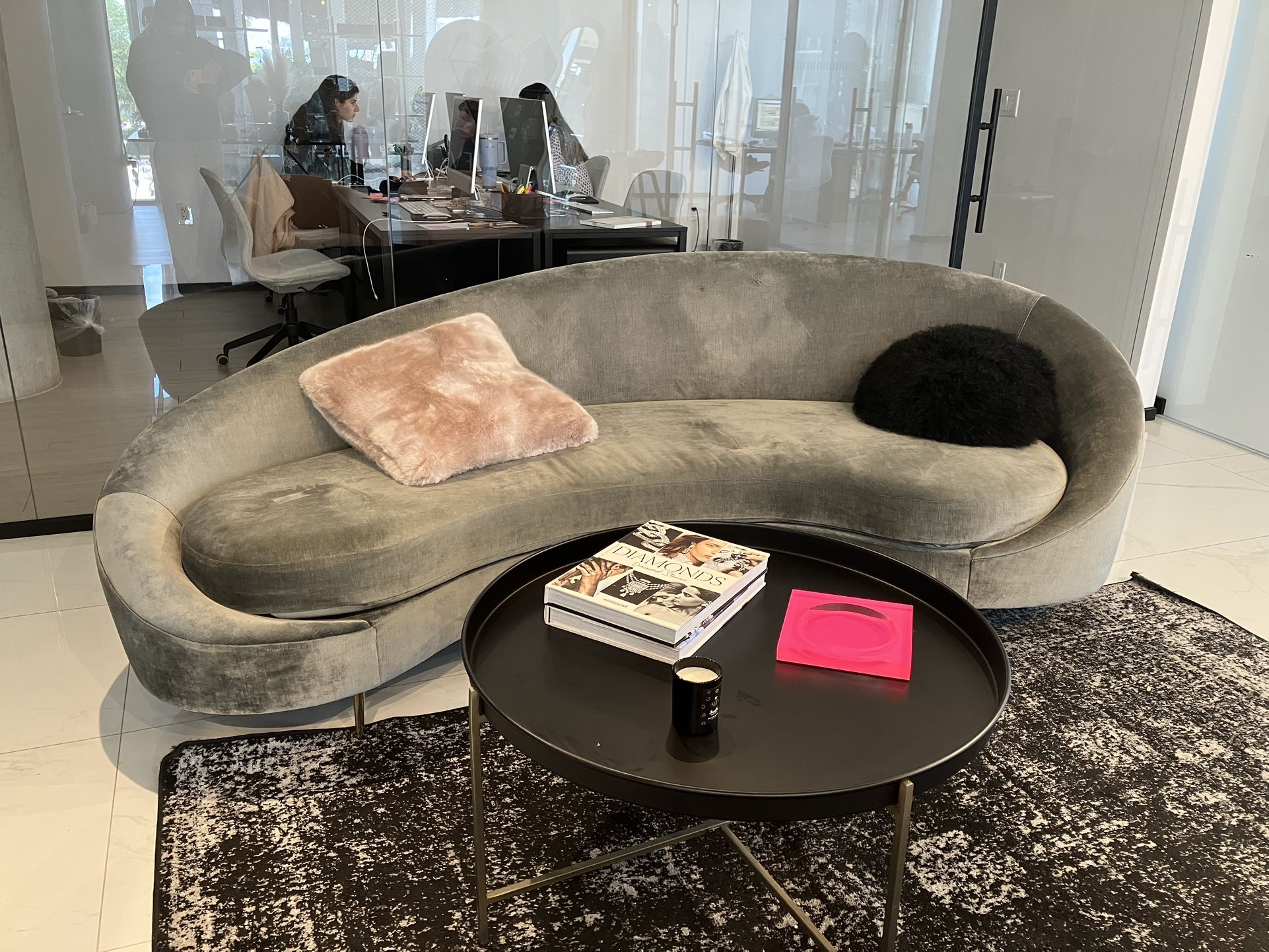 Asymmetrical Sofa