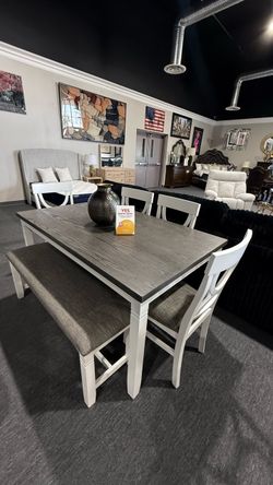 6 PC DINING TABLE