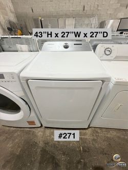 Samsung dryer electric (#271) SEE PRICE DETAILS