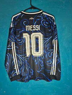 Argentina Away Longsleve Jersey ( Messi)