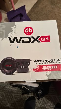 db drive 10” subs
