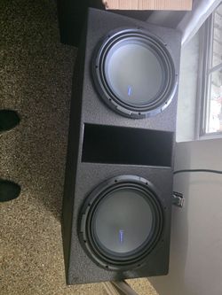 Memphis Audio Dual Subwoofer Ported Box