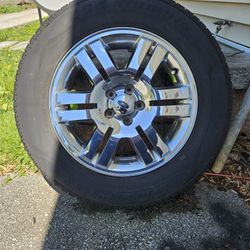 2007 Ford Explorer Factory Rim Chrome