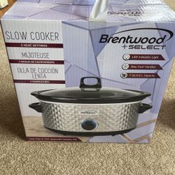 Brentwood Slow Cooker 7qt