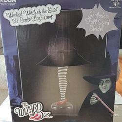Wizard Of Oz Wicked Witch Of The East Leg Lamp 