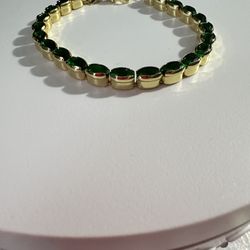 New Gold Plated Crystal Bracelet