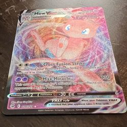 Secret Rare MEW VMAX 114/264 Full Art Never Played Mint Condition