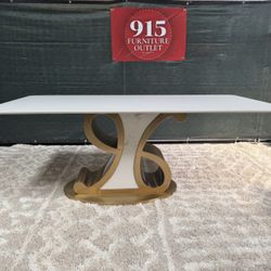 6ft. Marble Dining Table NEW Wayfair FREE DELIVERY 🚚 