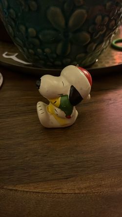 Vintage Snoopy Ornament 1958