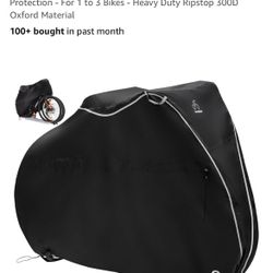 Bike Cover XL Outdoor/Waterproof For 1-3 Bikes