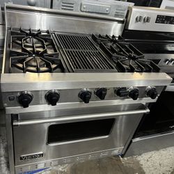 Viking 36 Dual Fuel Gas Range 