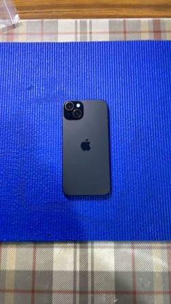 Iphone 15+ black color 256gb unlocked