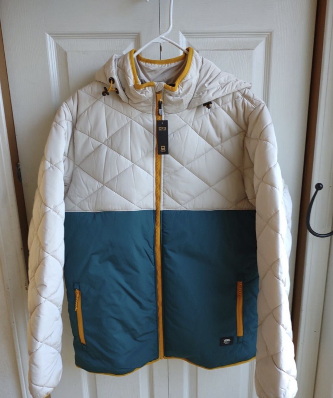 All Weather Jacket Tan Green Sorona Snow 
