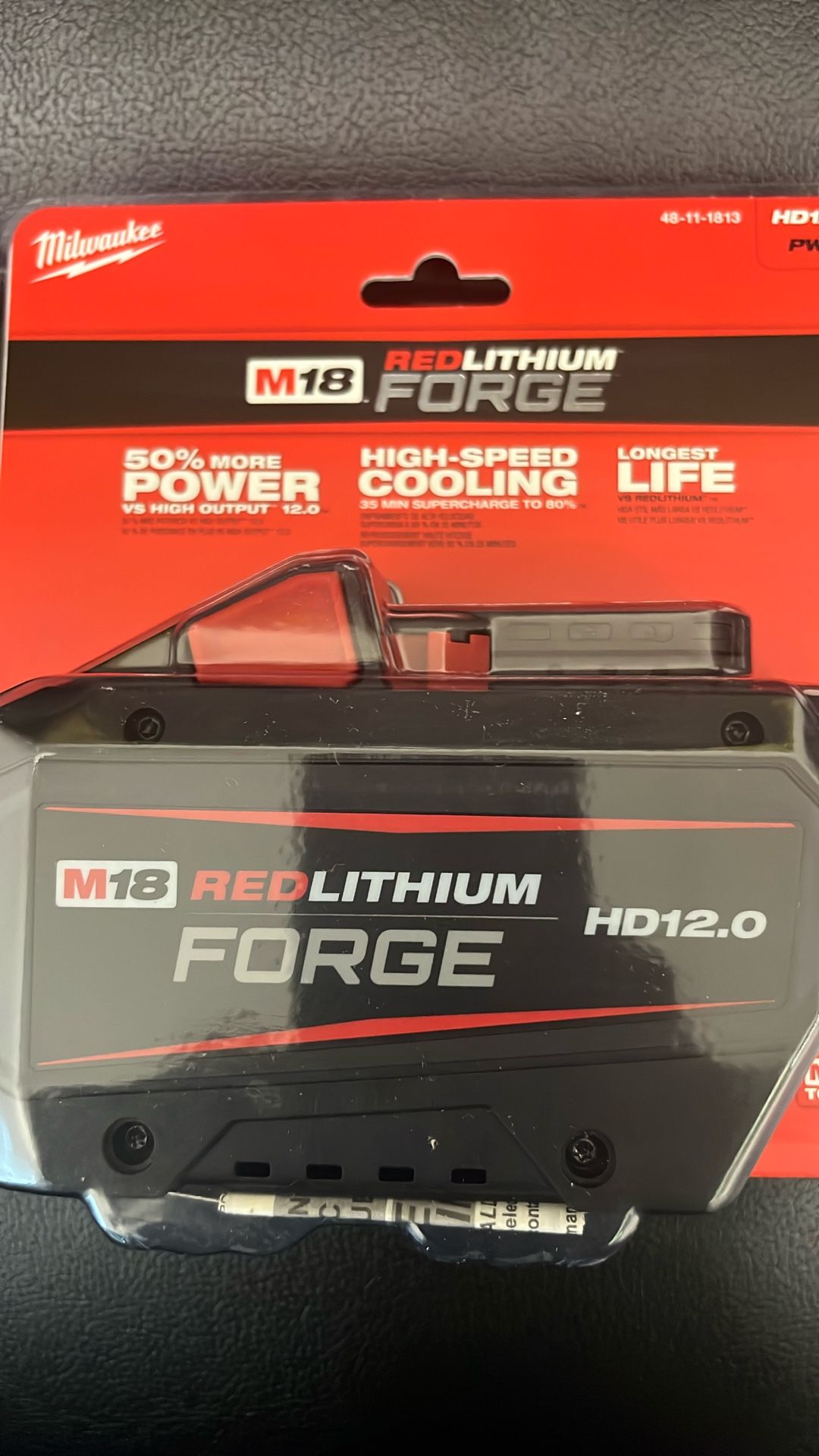 M18 HD12AH Milwaukee Batteries 48-11-1813