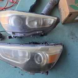  2013 Mitsubishi Outlander Sport Headlights 