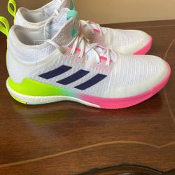 adidas gazelle silver green womens Shop Blue Womens adidas Crazyflight Mid Volleyball Shoes – Shoebacca