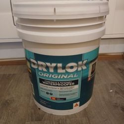 Paint Drylok waterproofing . 5 Gallons New