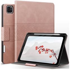Brand new! Case for iPad Pro 11 2020/2018 with Pencil Holder Apple Pencil(2nd Gen) Wireless Charging/Pairing PU Leather Auto Sleep/Wake Smart Cover fo