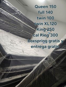 Mattress Pillow Top New
