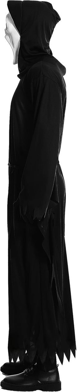 KidzRule Ghost Face Scream Costume XL - Complete Set w/ Mask & Knife