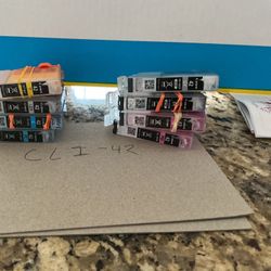 Empty Ink Cartridge Set CLI 42 $10.00