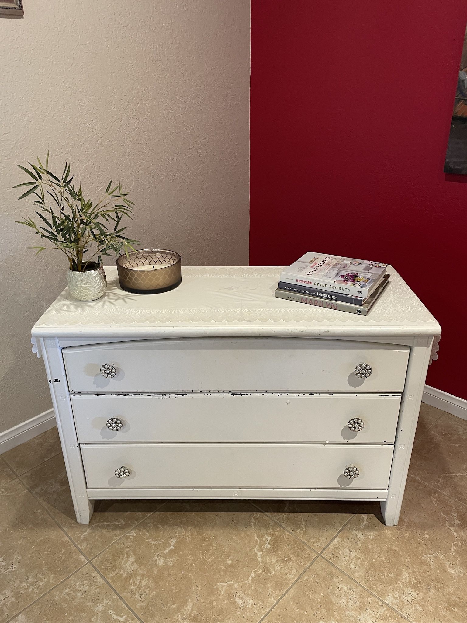 White Dresser