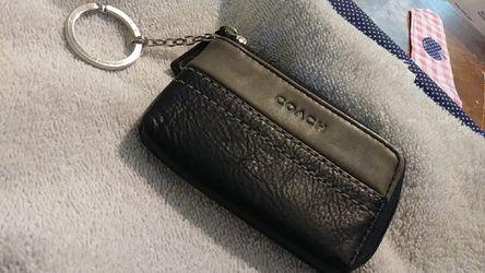 Coach keychain coin purse