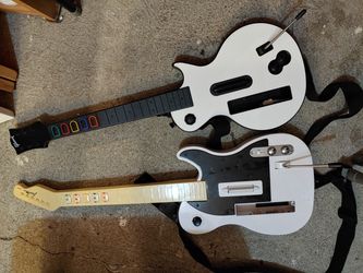 Wii guitar hero guitar $30, only bottom one of picture available