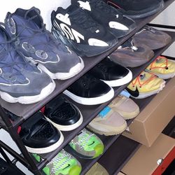 Yeezys And Off White Nikes Some Jordan’s As Well 