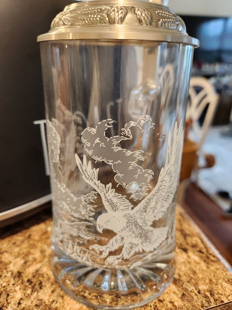 Beer Stein, Domex, Eagle Head