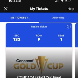 Mexico Vs USA Gold Cup Final 