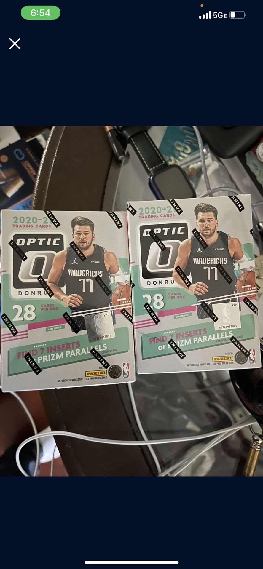 Optic Donruss Prizm Parallels