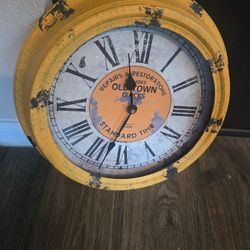Vintage Repair & Restoration Metal Old Town Clock